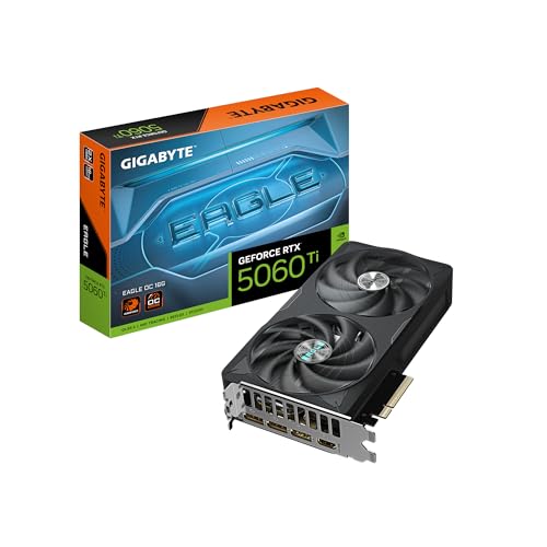 GIGABYTE GeForce RTX 5060 Ti Gaming OC 16G Graphics Card, 16GB GDDR7, WINDFORCE Cooling I122