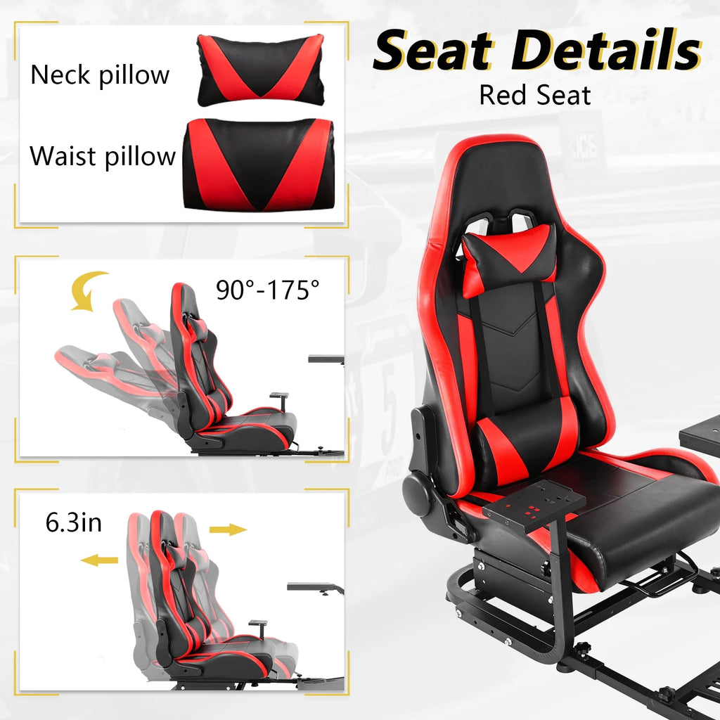 Marada G29 Racing Simulator Cockpit with Gaming Chair C83384