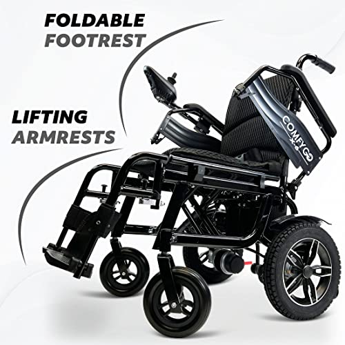 ComfyGO Electric Power Wheelchair for Adults, Folding & Lightweight I206