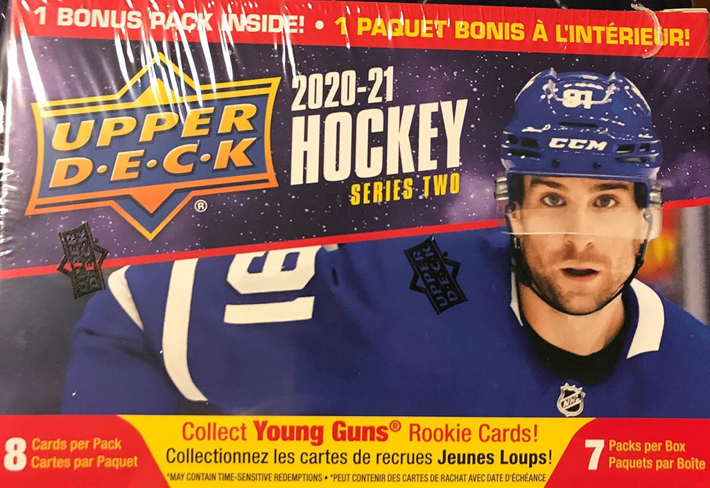 2020/21 Upper Deck Series 2 Hockey Blaster Box - 6 Packs Plus Bonus Pack I17027
