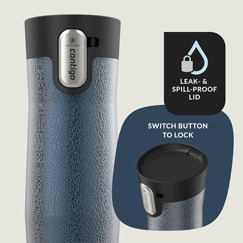 Contigo AUTOSEAL West Loop Vacuum-Insulated Stainless Steel Travel Mug 20 oz U753927