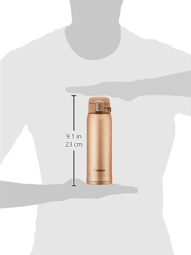 Zojirushi SM-SA60BA Stainless Steel Vacuum Insulated Mug, 20 oz, Black M947
