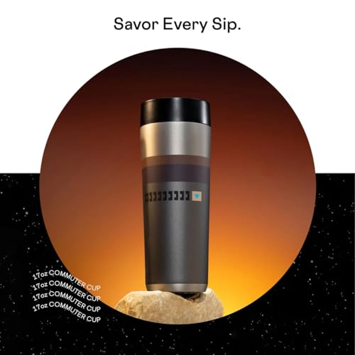 Corkcicle Commuter Cup Travel Mug Insulated Coffee Mug with Lid 17 oz Dragonfly J36810