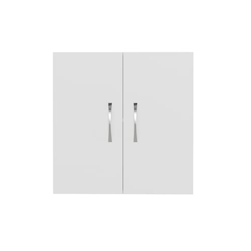 23″ Wall Cabinet with Adjustable Shelf, 2-Door, White U917