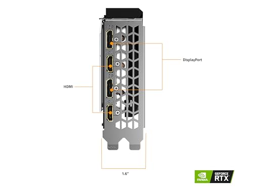 GIGABYTE GeForce RTX 3060 Gaming OC 12G Graphics Card, 12GB GDDR6 J95406