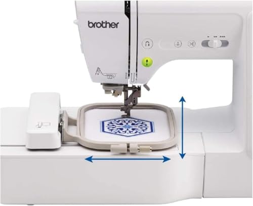 Brother SE600 Sewing and Embroidery Machine, Computerized, 80 Designs W475587