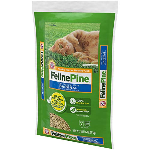 Feline Pine Original 100% Natural Cat Litter, 20Lb F3463