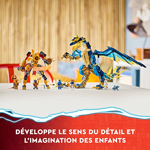 LEGO 71796 Ninjago Elemental Dragon vs Empress Robot Building Set H710686