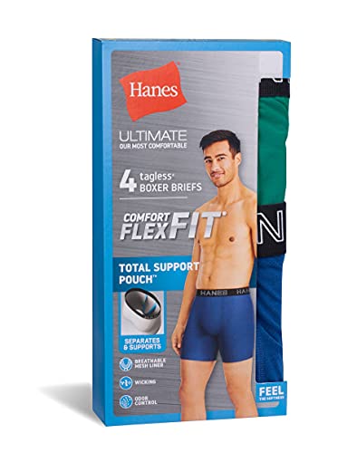 Hanes Mens Total Support Pouch Boxer Brief N771942