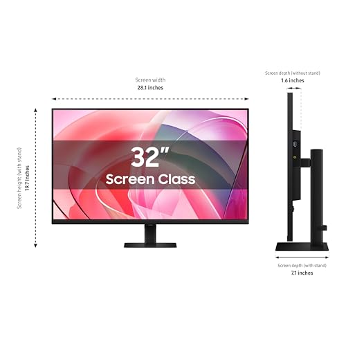Samsung 32" ViewFinity S7 (S70D) 4K UHD IPS Monitor with Speakers J873