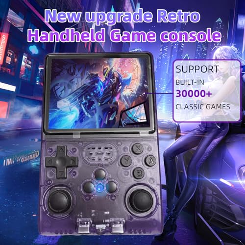 Handheld Game Console with 3.5 inch HD IPS Screen and 256G Card B564