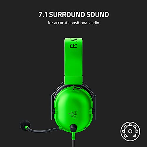 Razer BlackShark V2 X Gaming Headset 7.1 Surround Sound for PC, PS4, PS5, Switch F1650