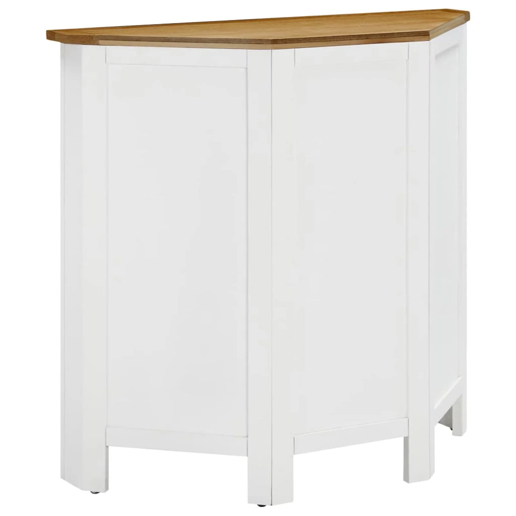 Corner Cabinet Solid Oak Wood X778