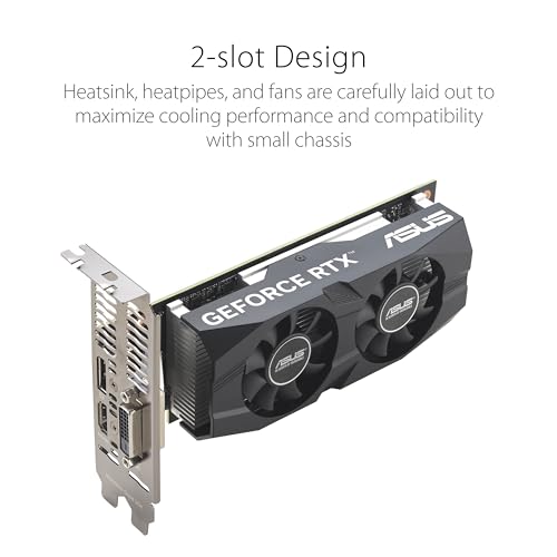 ASUS Dual NVIDIA GeForce RTX 3050 6GB OC Edition Gaming Graphics Card B93321