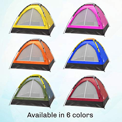 2-Person Dome Tent with Rain Fly and Carrying Bag D783158