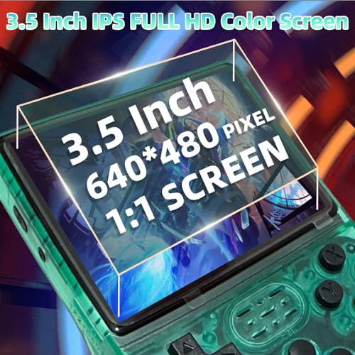 Handheld Game Console with 3.5 inch HD IPS Screen and 256G Card B564