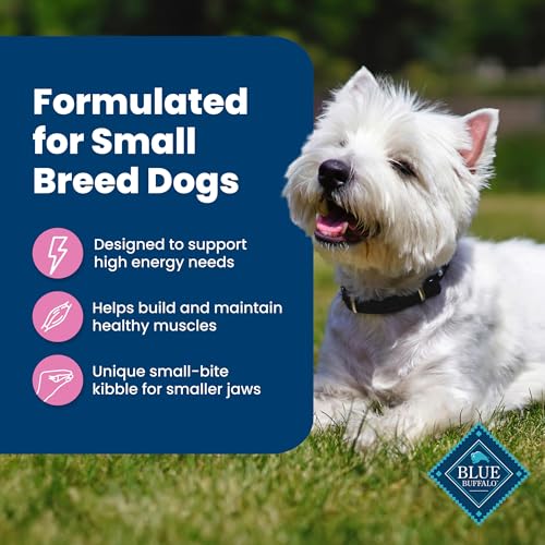 Blue Buffalo Life Protection Formula Adult Small Breed Dry Dog Food, Chicken & Brown Rice, 5-lb. Bag E5301