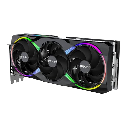 PNY NVIDIA GeForce RTX 5080 16GB ARGB Overclocked Triple Fan Graphics Card E78077