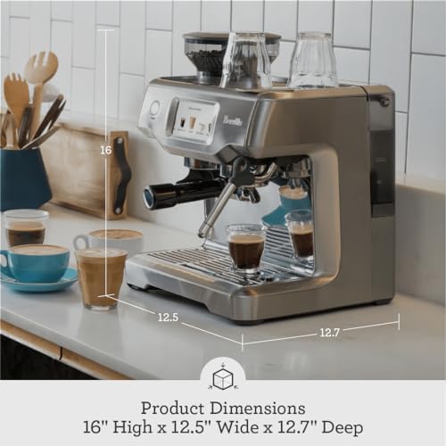 Breville Barista Touch Espresso Machine BES880BSS, Brushed Stainless Steel T946276