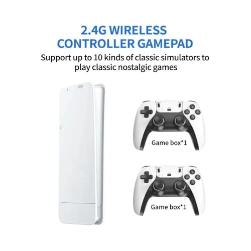 Retro Gaming Console Pro 4K with 20,000+ Games and Dual Wireless Controllers T2182