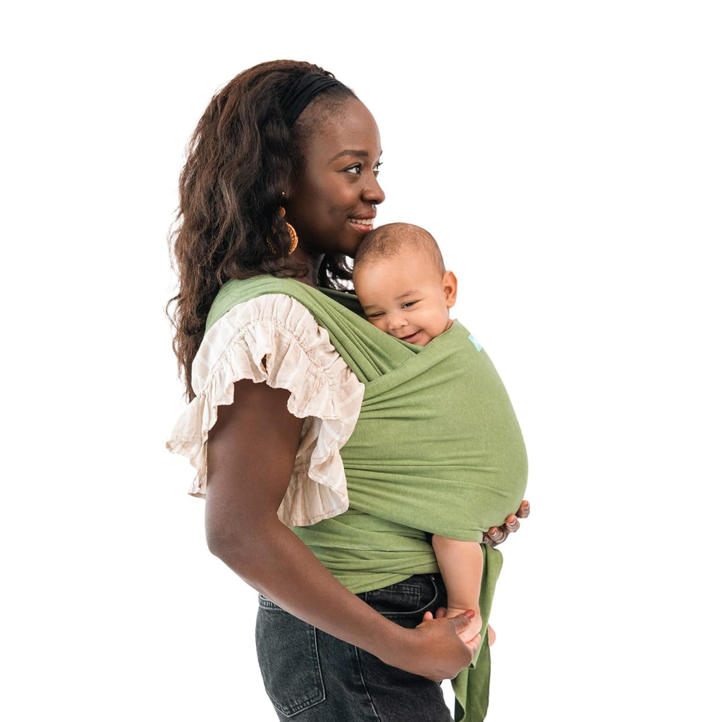 Moby Wrap Baby Carrier Element for Newborns & Infants, Adjustable, Kiwi S441