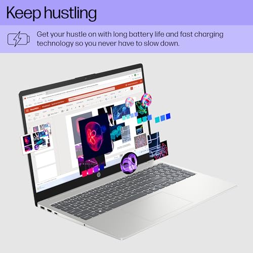 HP 15.6 inch Laptop, AMD Ryzen 3, 8GB RAM, 256GB SSD, Windows 11 Q9460