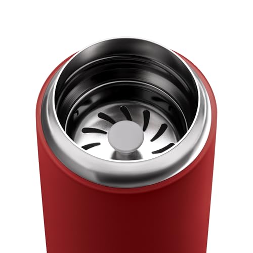 Fellow Carter Move Travel Mug 16 oz, Vacuum-Insulated Stainless Steel, Matte Black D615
