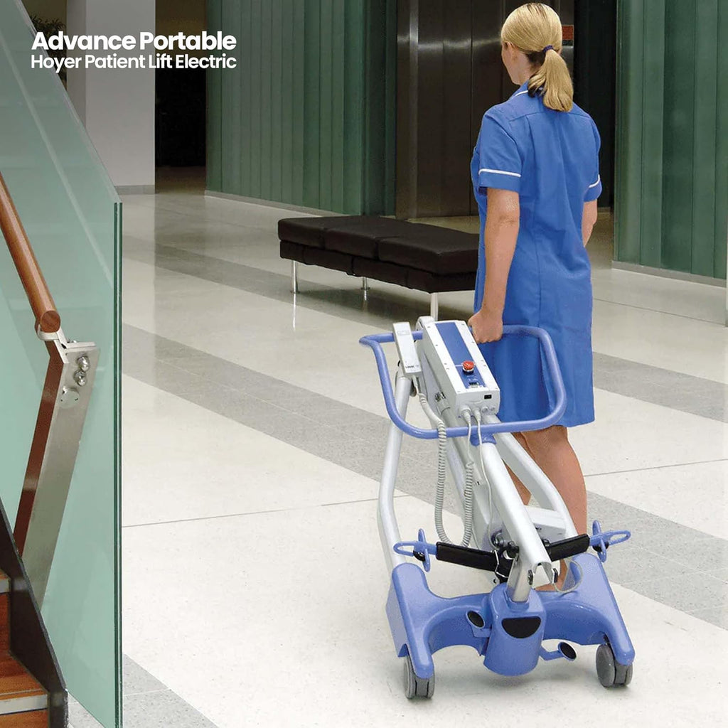 Joerns Hoyer Advance Portable Patient Lift, Electric, 340 Lbs Capacity B2203