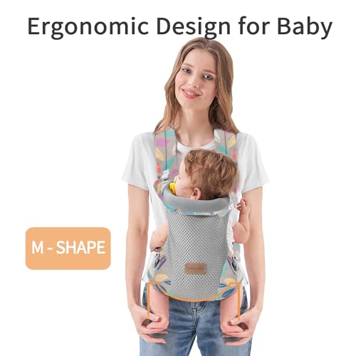 3-in-1 Ergonomic Baby Carrier Newborn to Toddler, Camouflage H11245