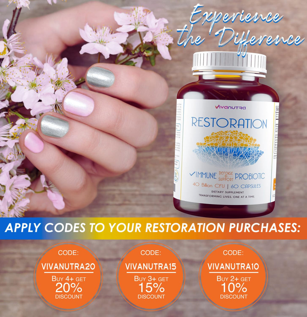Restoration Toenail Fungus Treatment Probiotic Pills - 60ct D24860