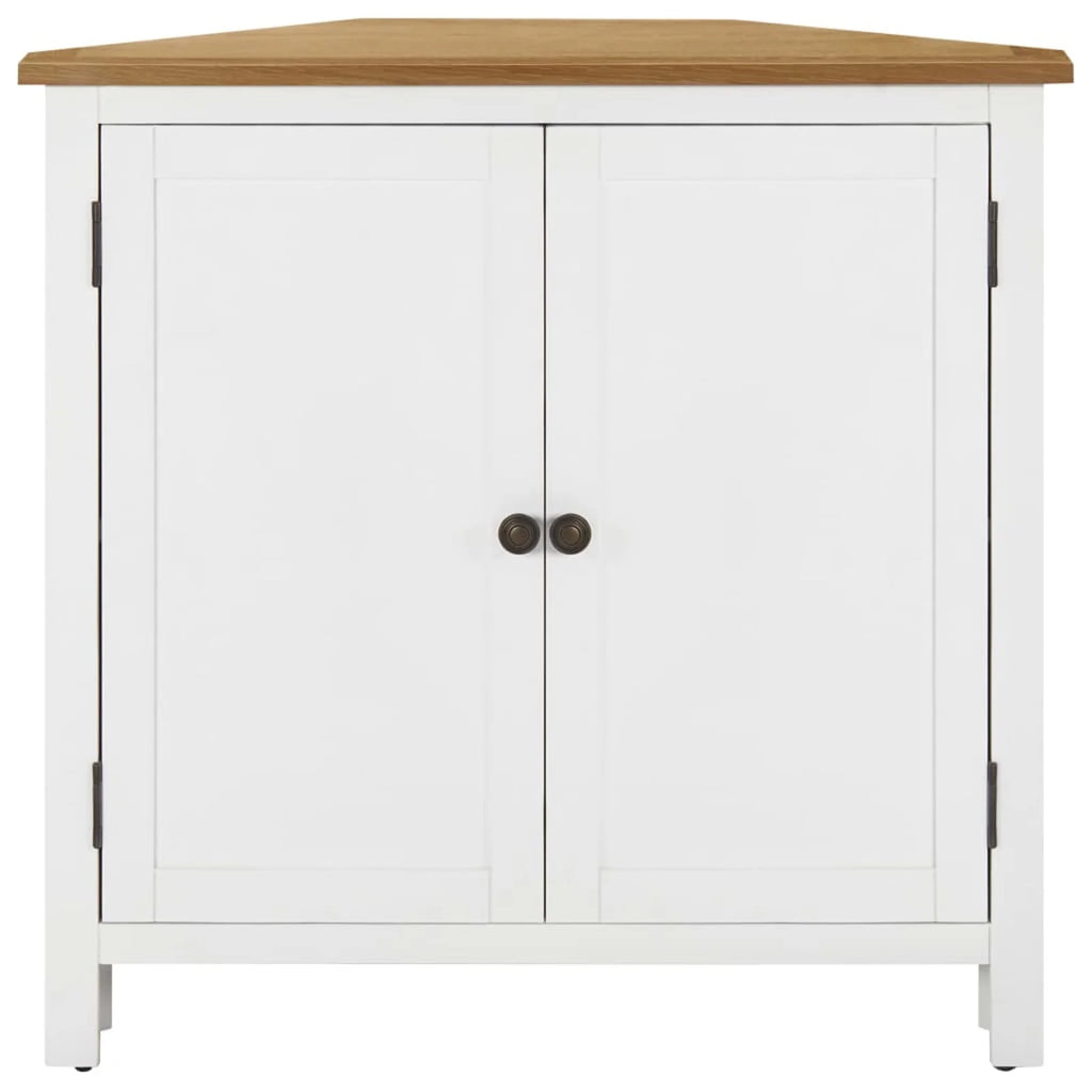 Corner Cabinet Solid Oak Wood X778