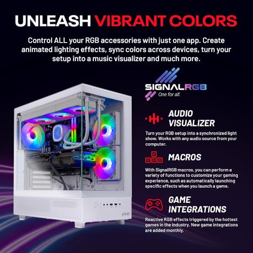 Skytech Gaming Azure 3 Desktop PC, Ryzen 7 9700X, RTX 5060, 32GB DDR5, 1TB SSD, Win 11 C168