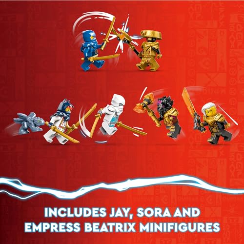 LEGO NINJAGO Elemental Dragon vs. The Empress Mech 71796 Building Toy Set L509
