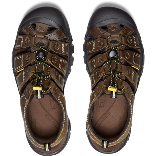 KEEN Men's Newport Closed Toe Leather Water Sandals A16985