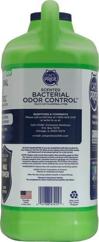 Cat's Pride Max Power Unscented Multi-Cat Clumping Litter, 15 lbs (Pack of 2) O83821