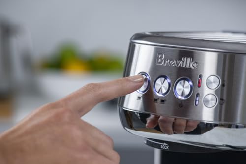 Breville Bambino Plus Espresso Machine BES500BSS, Brushed Stainless Steel D96702