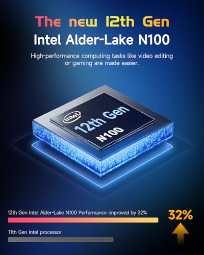 NIMO 15.6 IPS FHD Laptop, 16GB RAM 1TB SSD, Intel Pentium N100, Backlit Keyboard, Win 11 E701