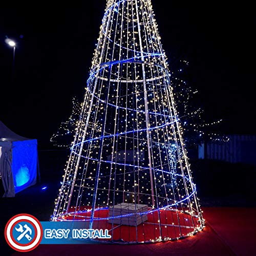 Russell Decor LED Rope Lights 50ft Blue T726229