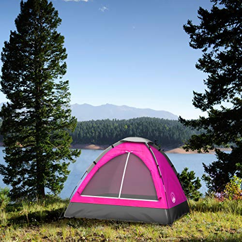 2-Person Dome Tent with Rain Fly and Carrying Bag D783158