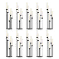 Black Candelabra Centerpieces for Wedding Table Decor 35in E5601