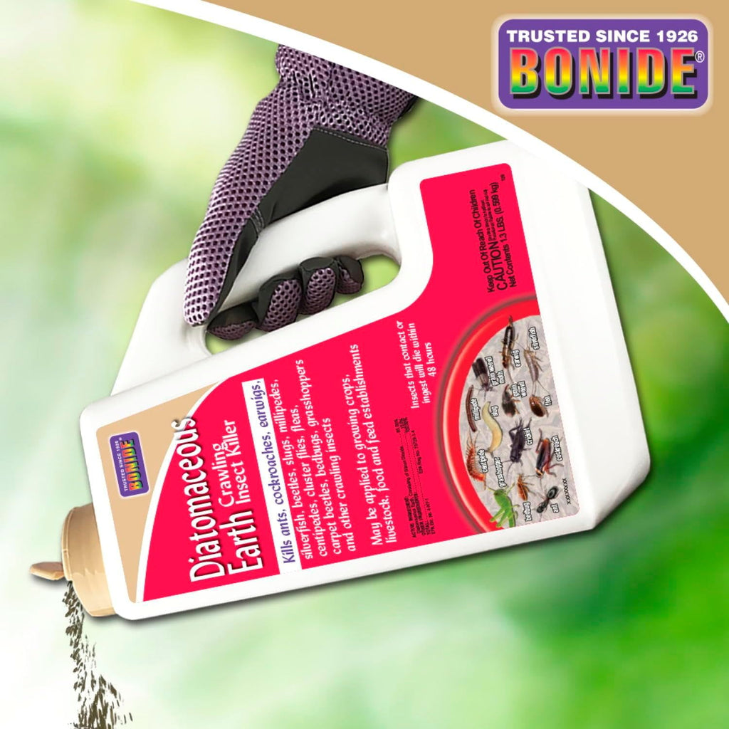 Bonide Diatomaceous Earth Crawling Insect Killer, 1.3 lbs K4315