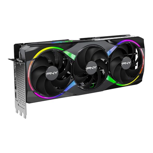 PNY NVIDIA GeForce RTX 5080 16GB ARGB Overclocked Triple Fan Graphics Card E78077