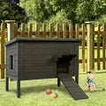 Ivy&Lane Outdoor Cat House Insulated Weatherproof Shelter for Winter Q61283