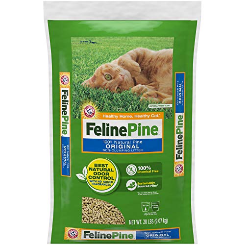 Feline Pine Original 100% Natural Cat Litter, 20Lb