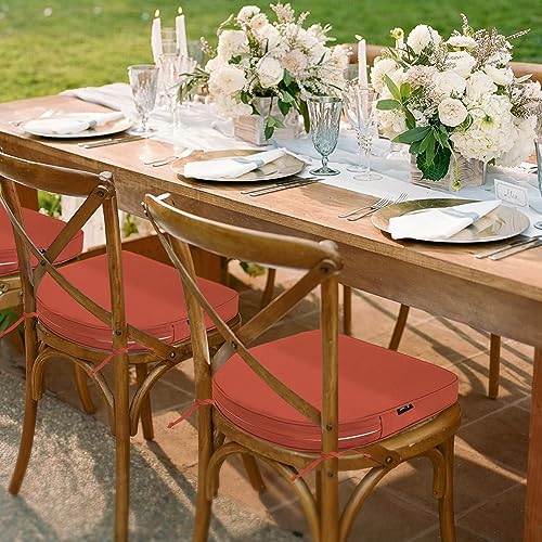 Favoyard Outdoor Chair Cushions 19"x19"x2" Set of 4 Waterproof U573530