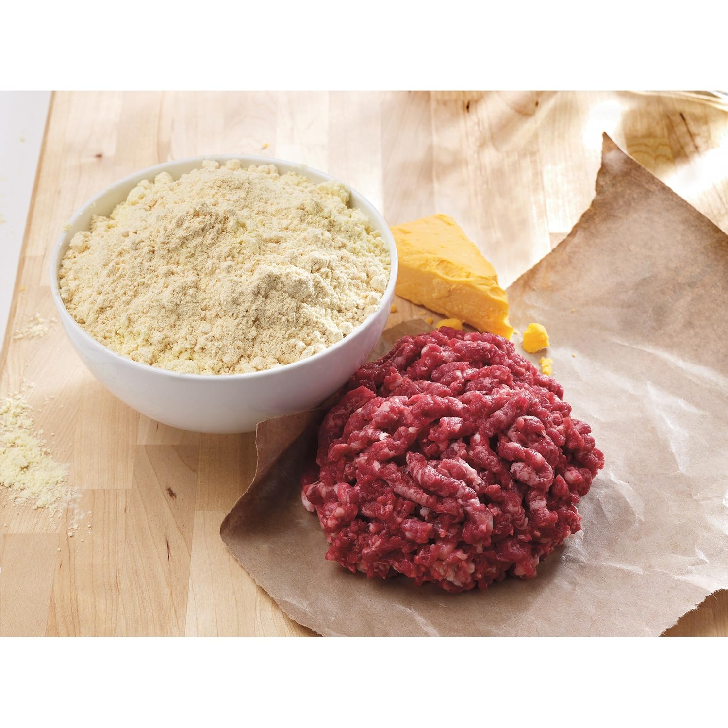 Moist & Meaty Burger with Cheese Dog Food, 13.5-lb B332269