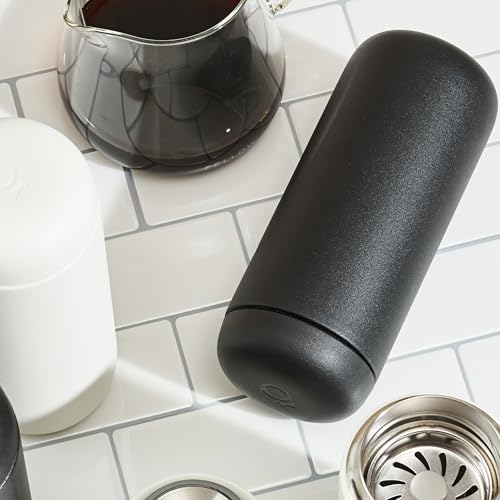 Fellow Carter Move Travel Mug 16 oz, Vacuum-Insulated Stainless Steel, Matte Black D615