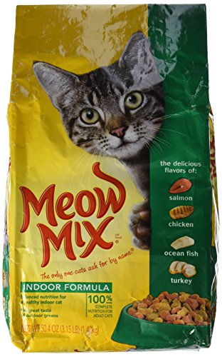 Meow Mix Indoor Health Dry Cat Food, 3.15 Lb