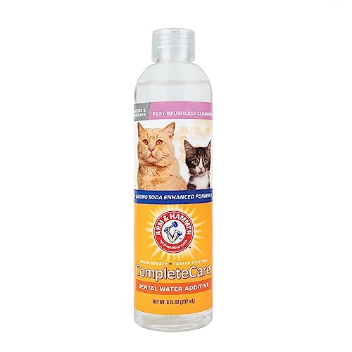 Arm & Hammer Complete Care Fresh Dental Water Additive for Dogs, 16 Fl Oz - Flavorless Dog Water Additive, Dog Mouth Wash, Dog Dental Rinse, PetWater Additive, Pets Dental Care for Bad Breath