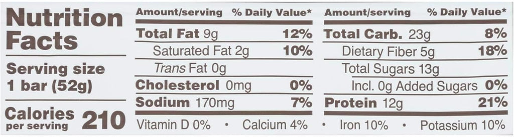 RX Bar Protein Bar, Coconut Chocolate, 12 Count N890408